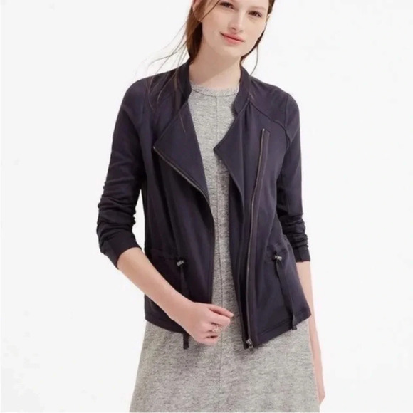 LOU & GREY | Drawstring Zip Jacket | Small - Picture 1 of 6
